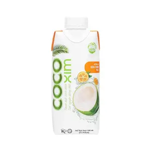 Nước Dừa Xiêm Tắc, Coconut Water with Citrus Juice (330ml) - COCOXIM